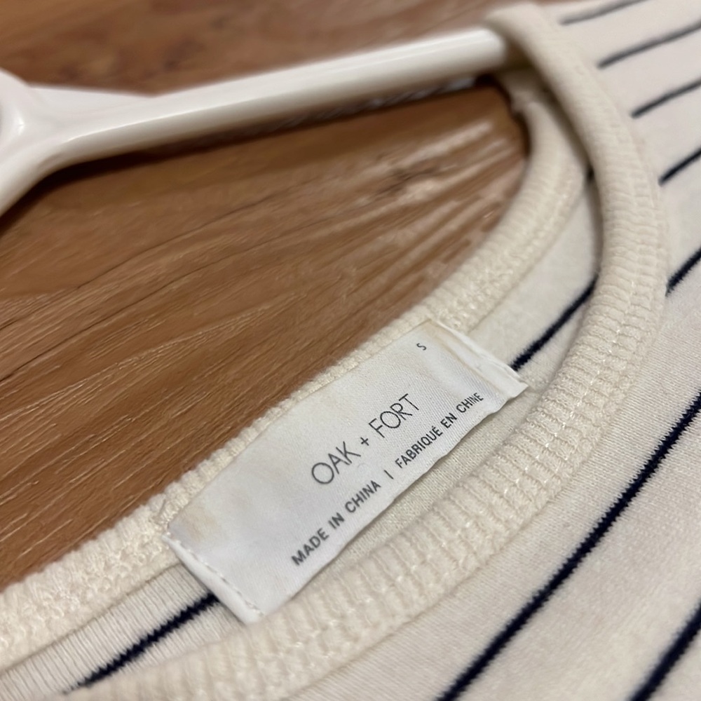 Oak + Fort lined shirt size small - Picture 2 of 3